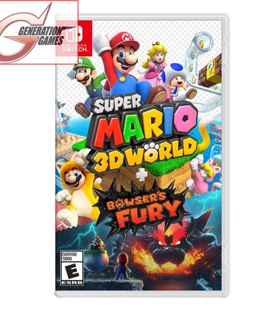 任天堂Switch超级马里奥3D世界+鲍泽的愤怒鲍泽（英文）