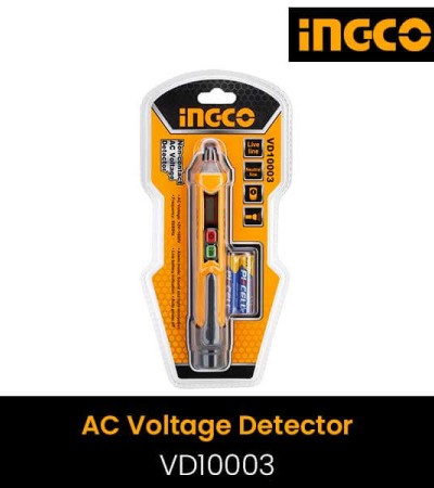INGCO NON CONTACT AC VOLTAGE DETECTOR 12-1000V VD10003 INGCO NON CONTACT AC VOLTAGE DETECTOR 12-1000V VD10003
