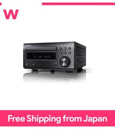 Denon宽FM AM/FM收音机调谐器高品质声音离散放大器配备蓝牙兼容CD接收器黑色RCD-M41K Denon宽FM AM/FM收音机调谐器高品质声音离散放大器配备蓝牙兼容CD接收器黑色RCD-M41K
